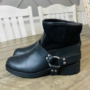 Ralph Lauren Denim & Supply Caymen Short Moto Boots Women's Size 9B